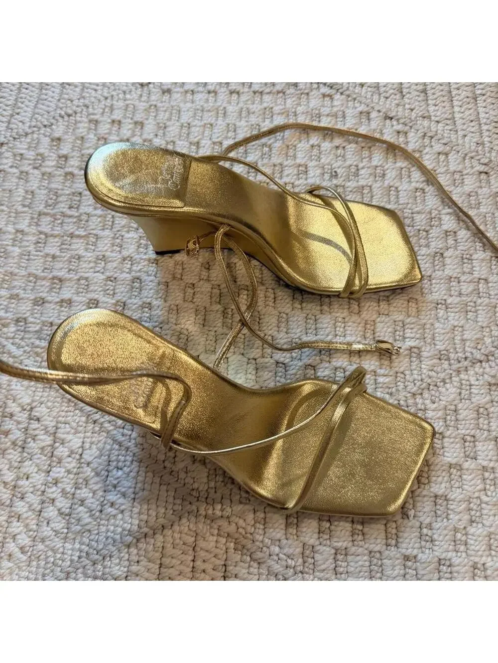 Jeffrey Campbell Highlight Ankle Strap Wedge Sandal